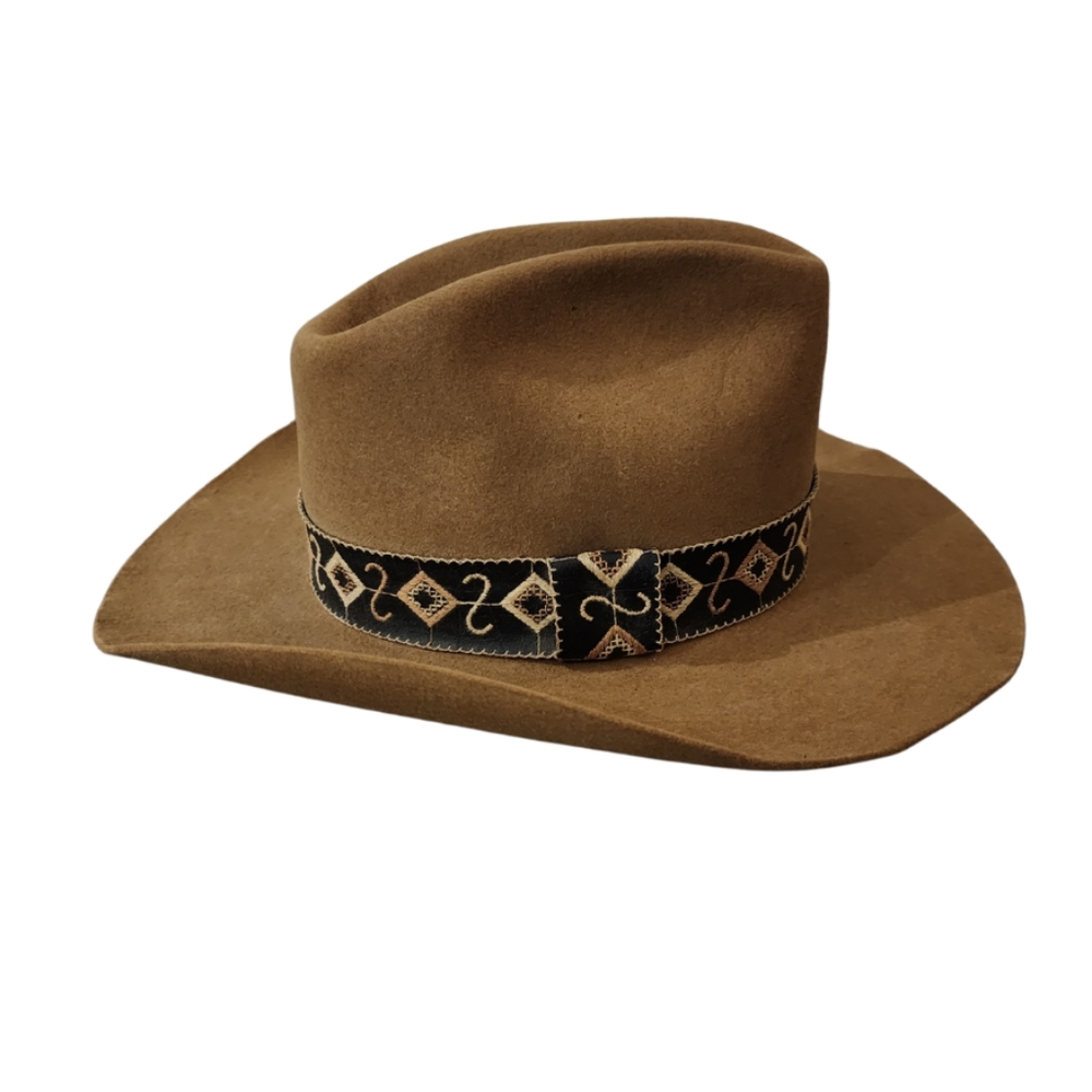 Vintage x John B Stetson 4X Beaver Cowgirl Hat